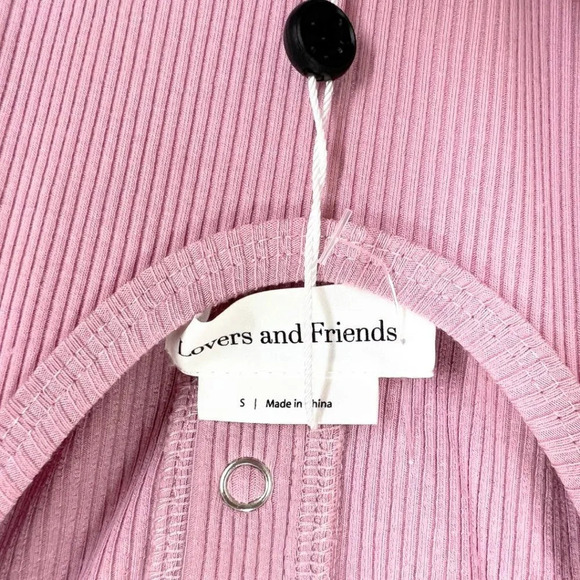 NWT Lovers and Friends Pink Malone Midi Dress $138 - Picture 13 of 14